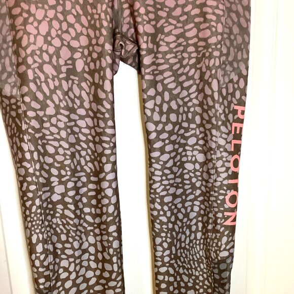 Peloton WITH 'Wear it to Heart' Women's High Waisted Leggings Gym Jogging - Picture 3 of 8